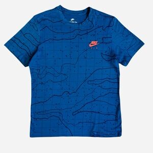 Nike Men’s Air 3 Dark Marina Blue tee